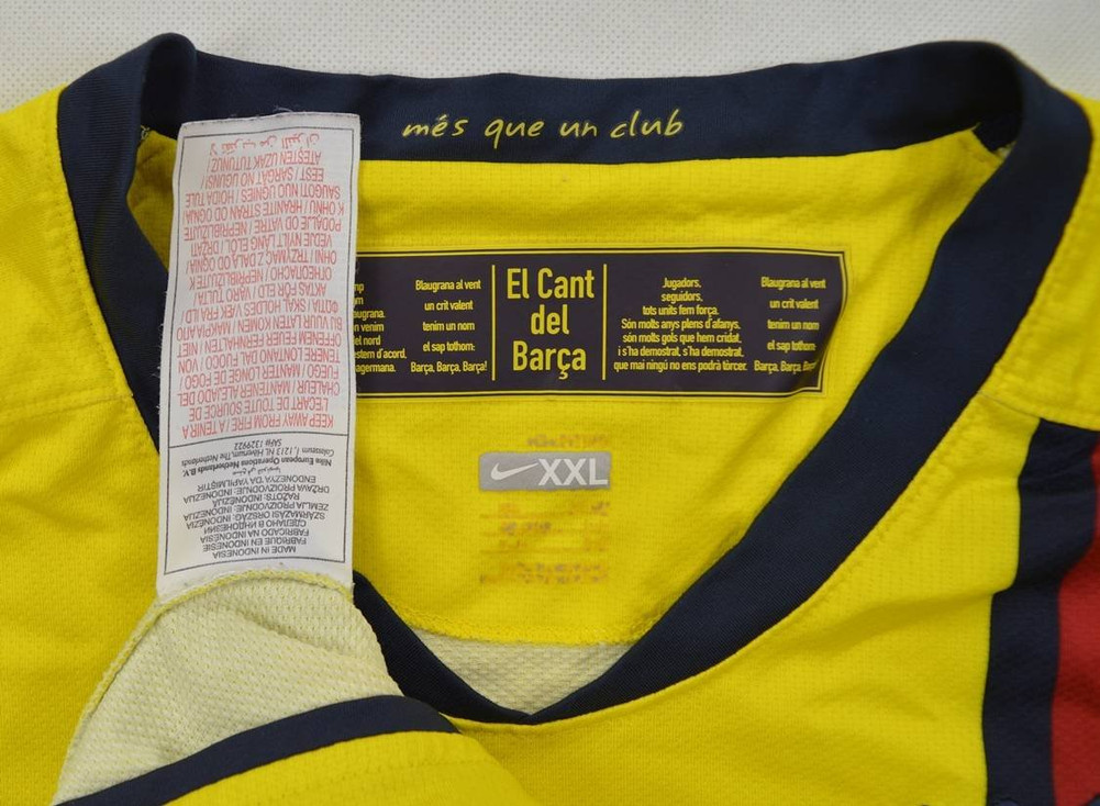 2008-10 FC BARCELONA SHIRT XXL