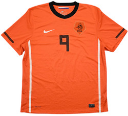 2010-11 NETHERLANDS *ORANJE* AUTHENTIC SHIRT L