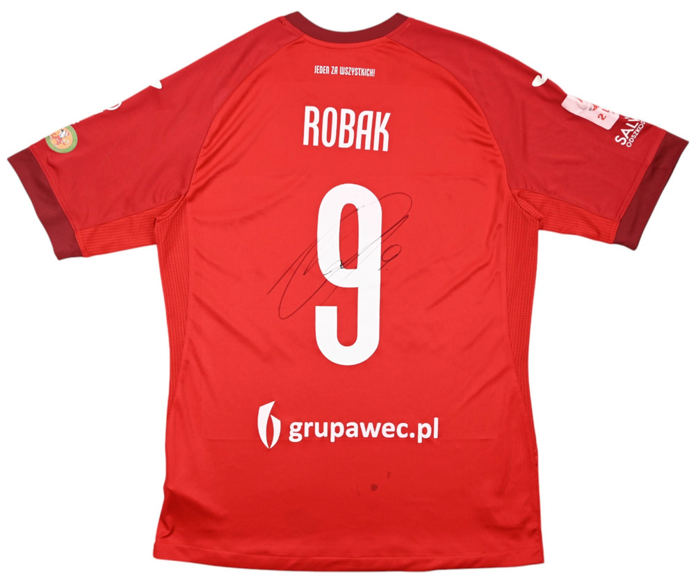 2019-20 WIDZEW LODZ *ROBAK* MATCH ISSUE SHIRT XL