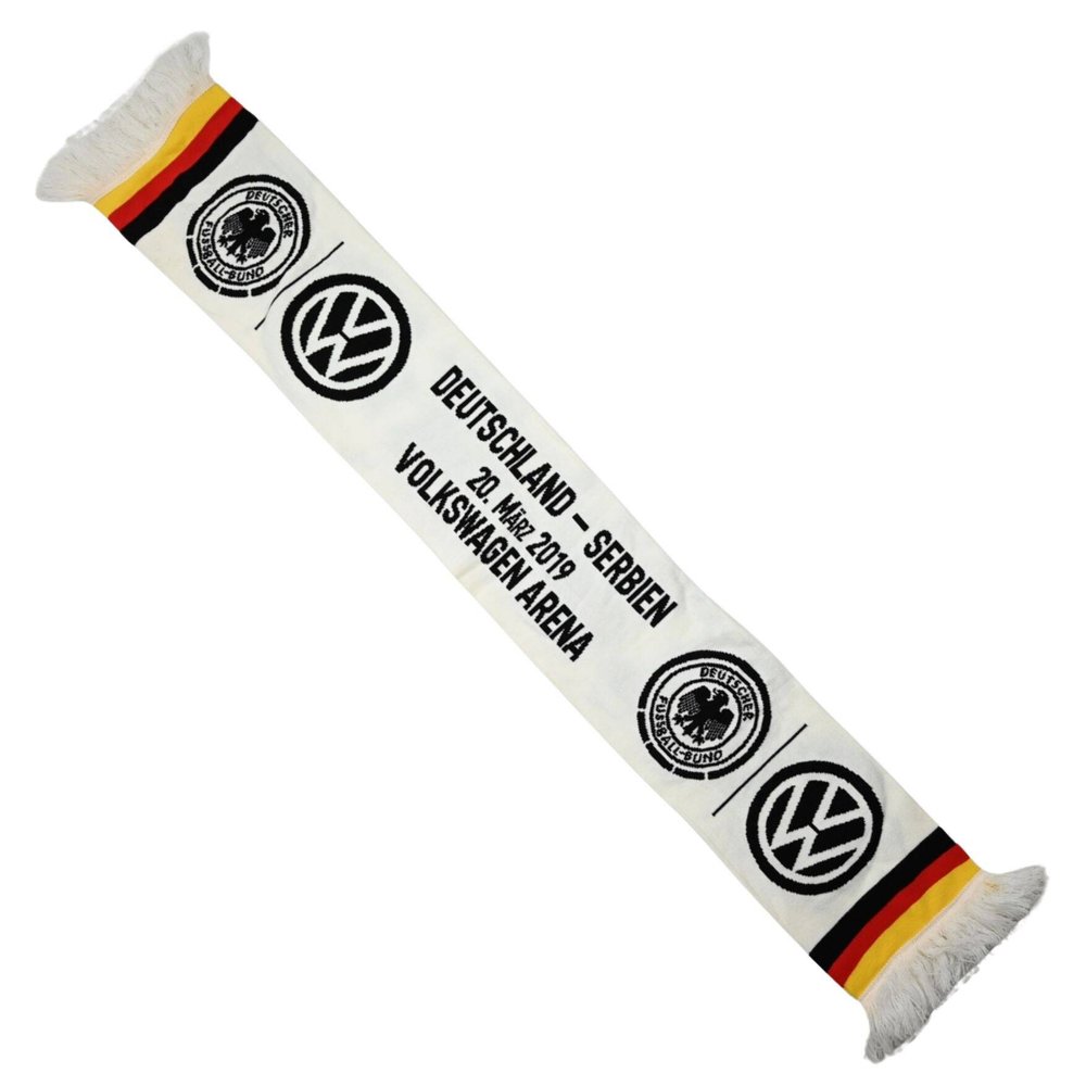 GERMANY DEUTSCHLAND - SERBIEN 20. MARZ 2019 VOLKSWAGEN SCARF