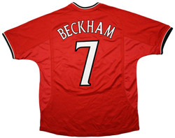 2000-02 MANCHESTER UNITED *BECKHAM* KOSZULKA M