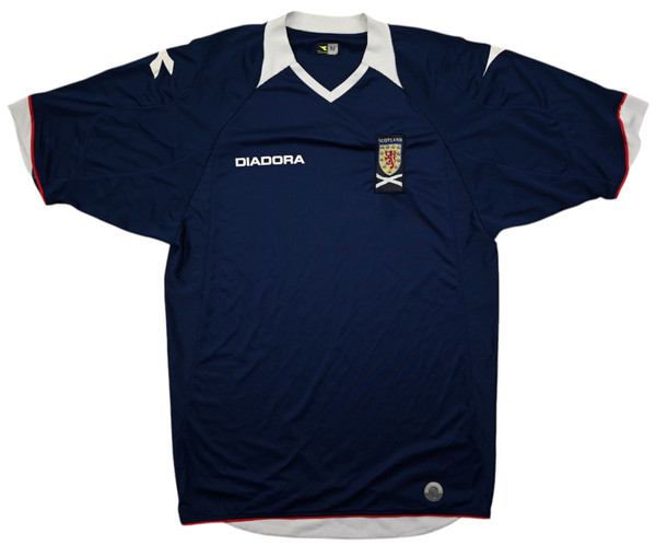 2008-09 SCOTLAND SHIRT M