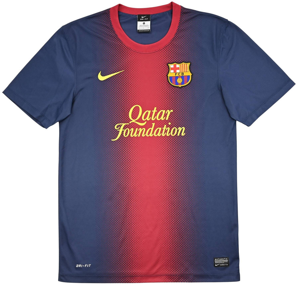2012-13 FC BARCELONA *MESSI* SHIRT S