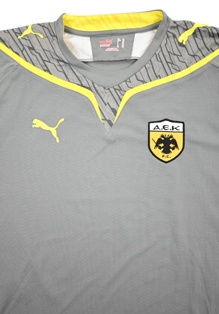2009-10 AEK ATHENS LONGSLEEVE SHIRT XL