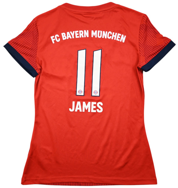 2018-19 BAYERN MUNCHEN *JAMES* KOSZULKA WOMENS S