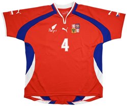 2000-02 CZECH REPUBLIC *NEDVED* SHIRT XL