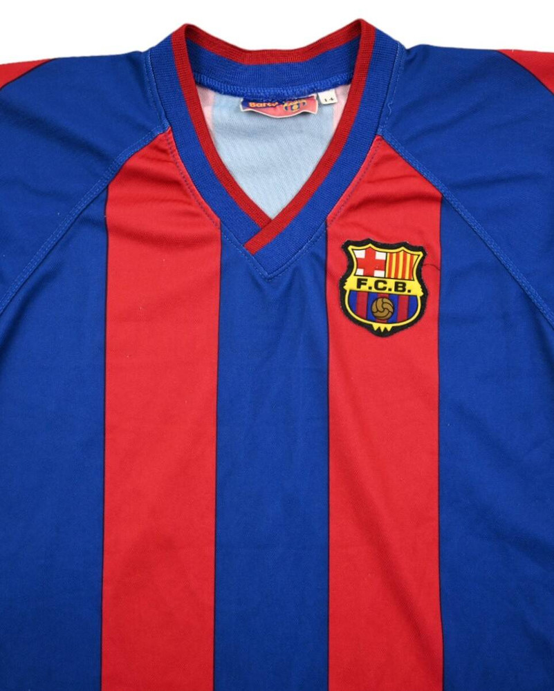 2002-03 FC BARCELONA *RIQUELME* SHIRT S