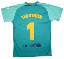 2018-19 BARCELONA *TER STEGEN* KOSZULKA S. BOYS