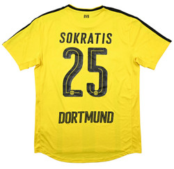2016-17 BORUSSIA DORTMUND *SOKRATIS* SHIRT L