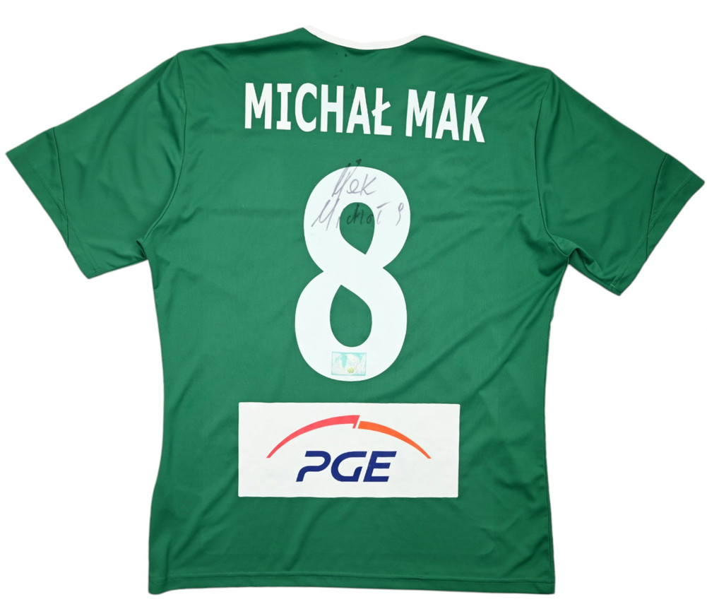 2011-12 GKS BEŁCHATOW *MICHAL MAK* MATCH ISSUE SHIRT S