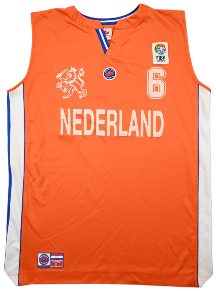 NETHERLANDS *VAN DER HOLST* BASKETBALL SHIRT 3XL