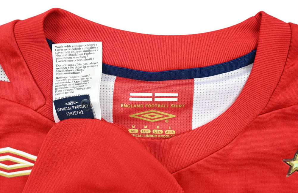 2006-08 ENGLAND *GERRARD* SHIRT M