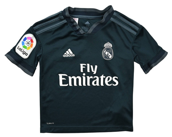 2018-19 REAL MADRID SHIRT S. BOYS 7-8Y