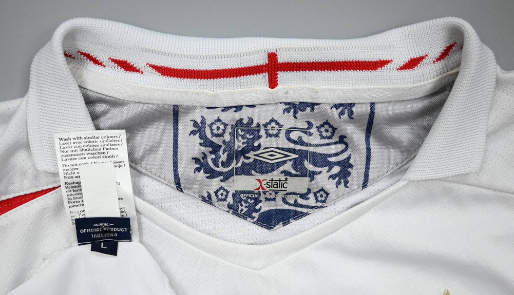 2005-07 ENGLAND SHIRT L