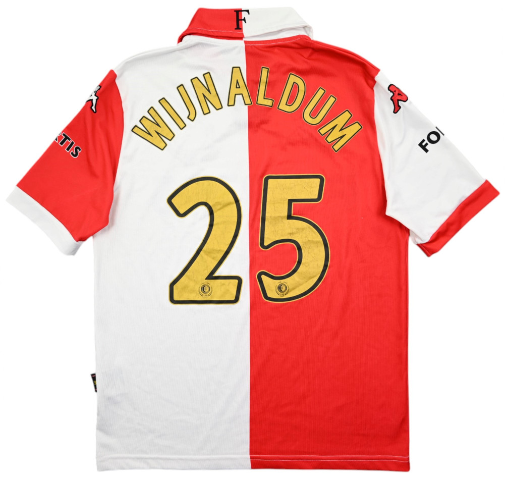 2008-09 FEYENOORD ROTTERDAM *WIJNALDUM* SHIRT M