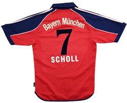 1999-01 BAYERN MUNCHEN *SCHOLL* SHIRT S