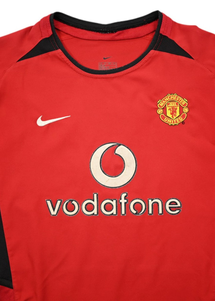 2002-04 MANCHESTER UNTIED SHIRT S. BOYS