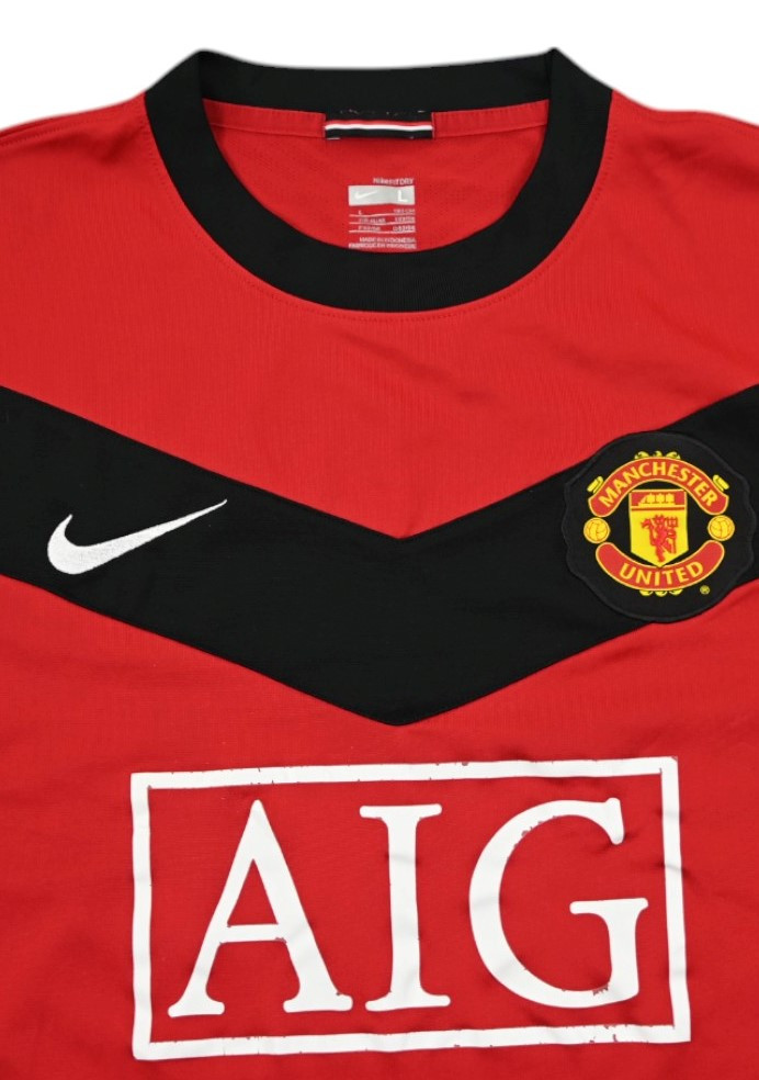 2009-10 MANCHESTER UNITED *ROONEY* SHIRT L