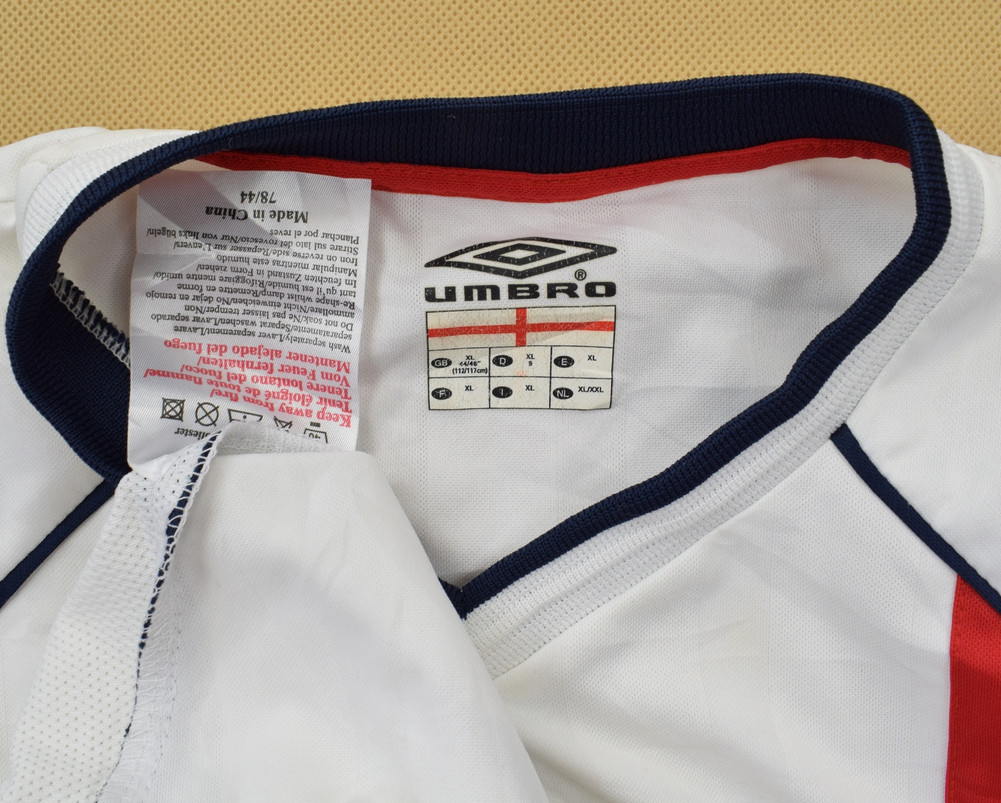 2001-03 ENGLAND KOSZULKA XL