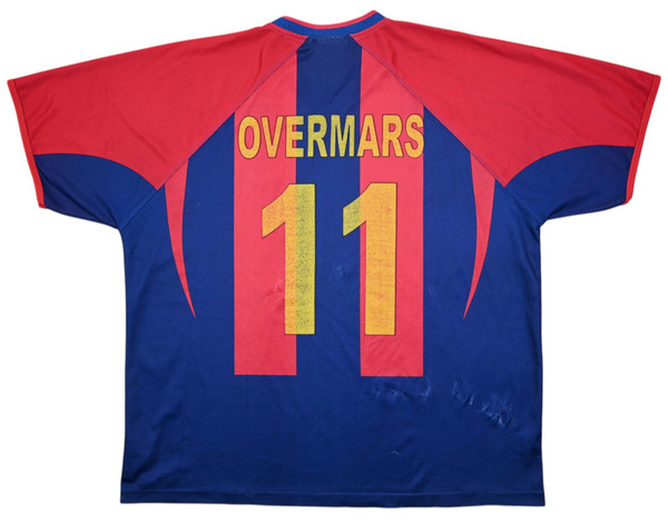2002-03 BARCELONA *OVERMARS* KOSZULKA XXL