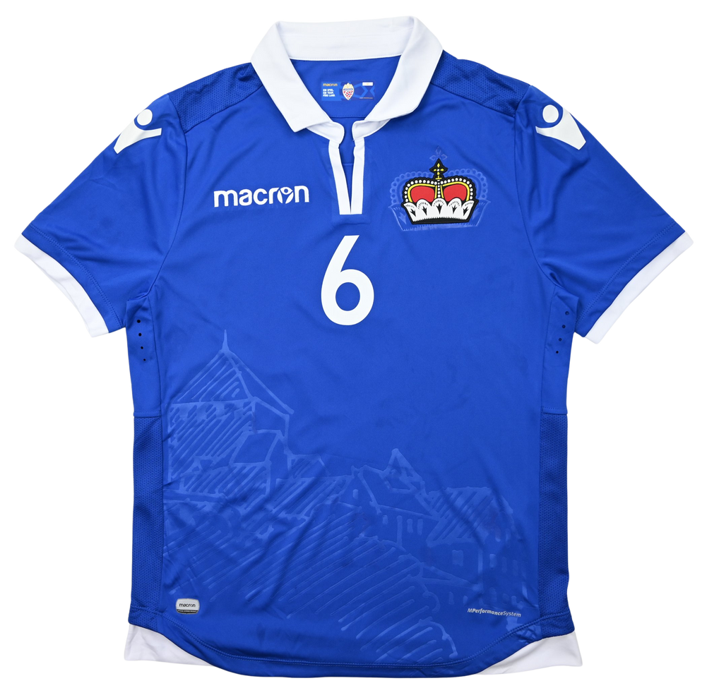 2018-19 LIECHTENSTEIN *OSPELT PHILIPP* SHIRT M