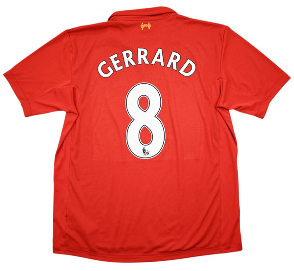 2012-13 LIVERPOOL *GERRARD* KOSZULKA XXL