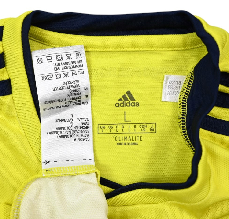 2018-19 COLOMBIA LONGSLEEVE SHIRT L