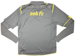 2009-10 AEK ATHENS LONGSLEEVE SHIRT L
