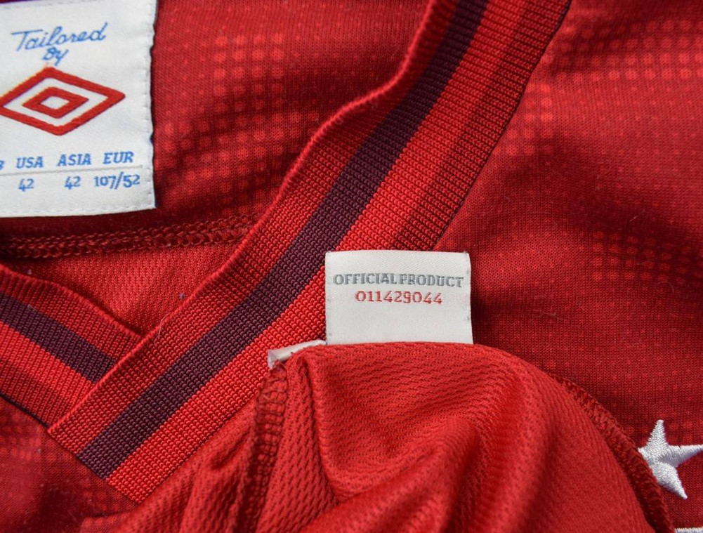 2012-13 ENGLAND GK SHIRT M