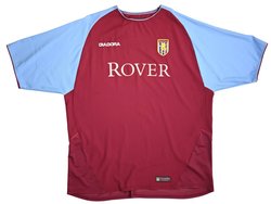 2003-04 ASTON VILLA SHIRT XXL