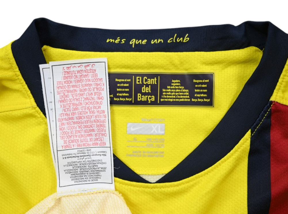 2008-10 BARCELONA *MESSI* SHIRT XL. BOYS