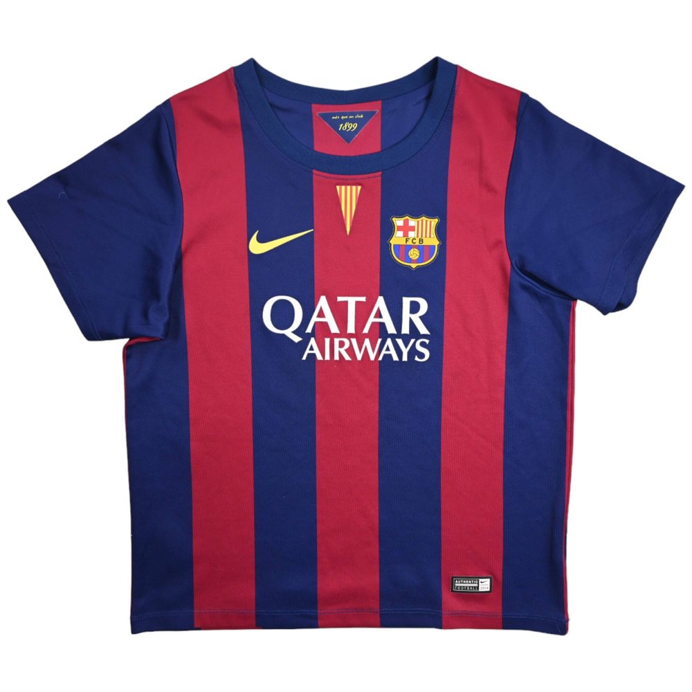 2014-15 FC BARCELONA SHIRT 6-7 YEARS