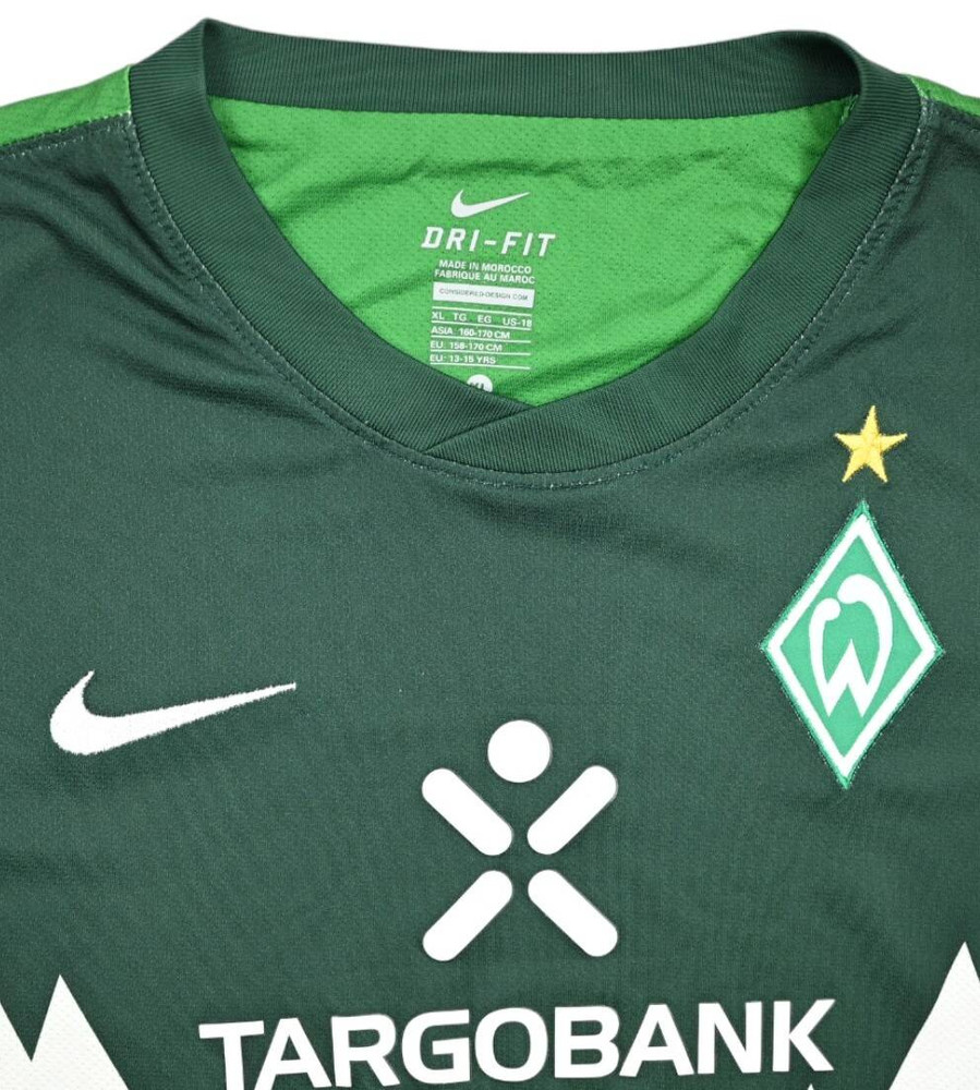 2010-11 WERDER BREMEN SHIRT XL. BOYS
