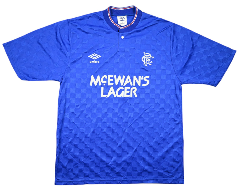1987-90 GLASGOW RANGERS SHIRT M