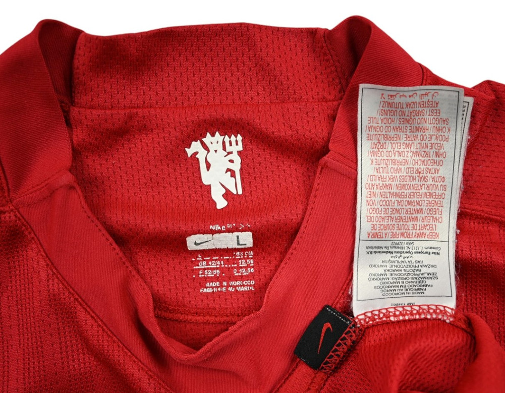 2007-09 MANCHESTER UNITED *RONALDO* SHIRT L