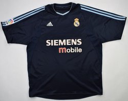 2003-04 REAL MADRID SHIRT XL