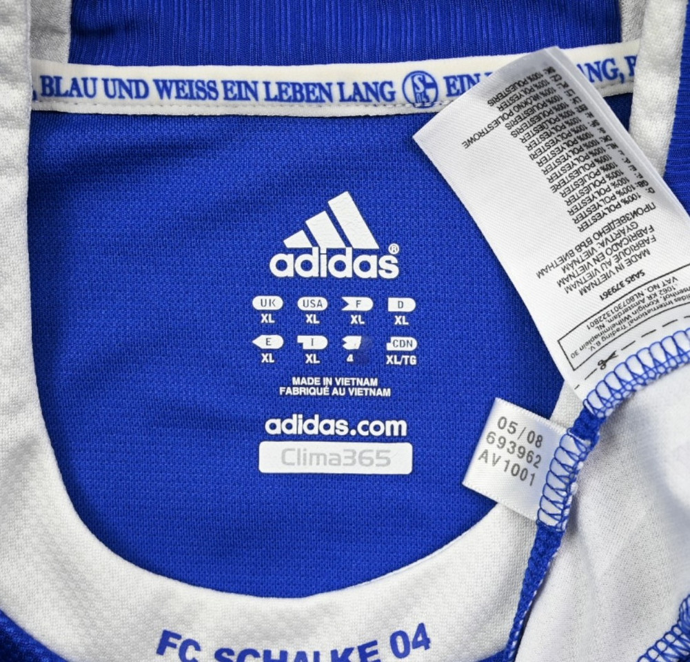 2008-10 SCHALKE *KURANYI* SHIRT XL