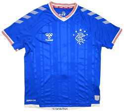 2019-20 GLASGOW RANGERS *JOHNSTONE* SHIRT 2XL. BOYS