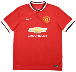 2014-15 MANCHESTER UNITED *MATA* SHIRT L