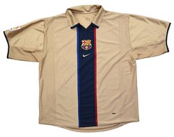 2001-03 FC BARCELONA SHIRT XXL