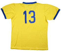 Vintage Football Shirts for team - 7 pieces Yellow-Blue