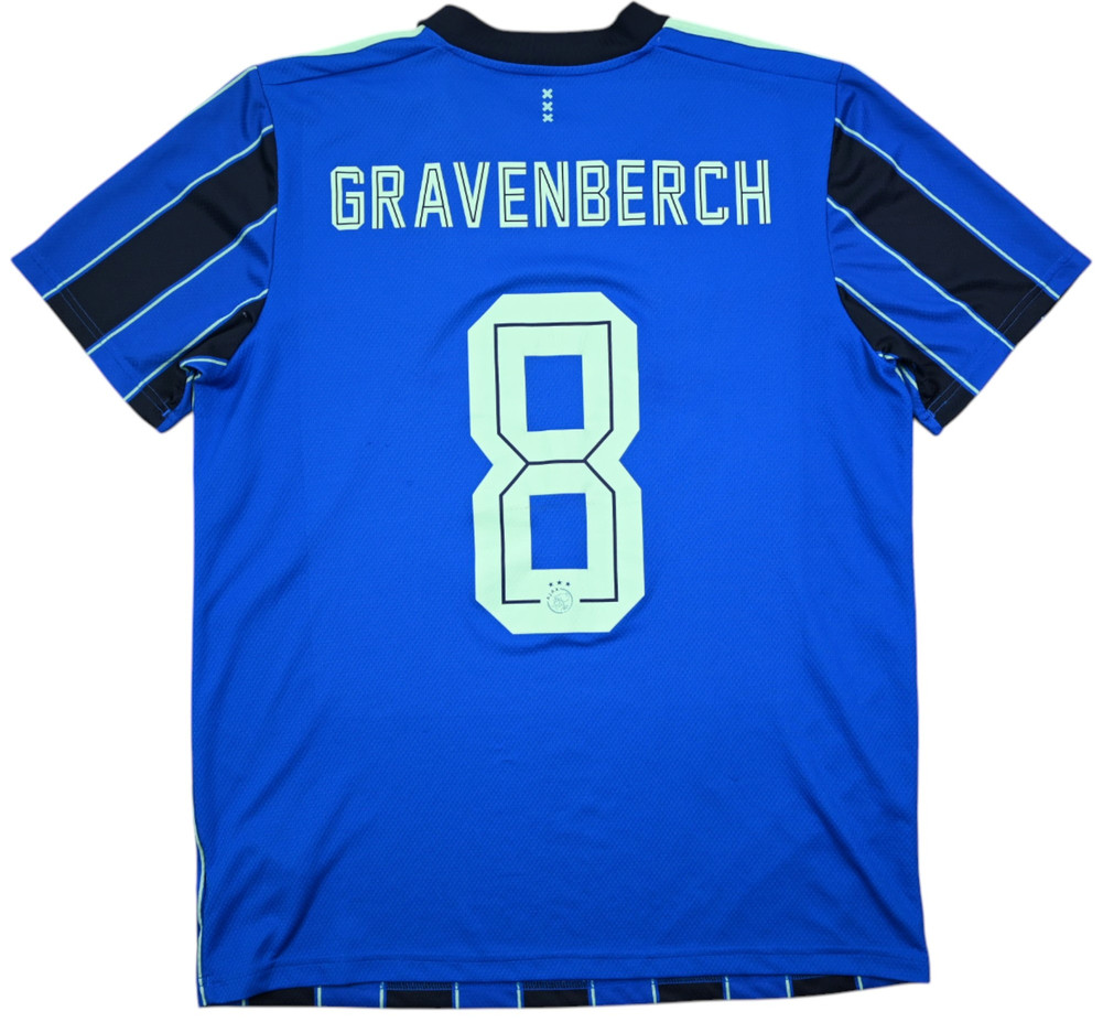 2021-22 AJAX AMSTERDAM *GRAVENBERCH* SHIRT L
