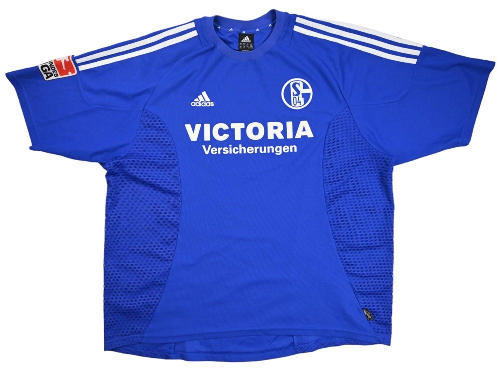 2002-04 FC SCHALKE 04 *SAND* SHIRT XXL