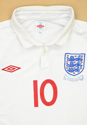 2009-10 ENGLAND *ROONEY* SHIRT L