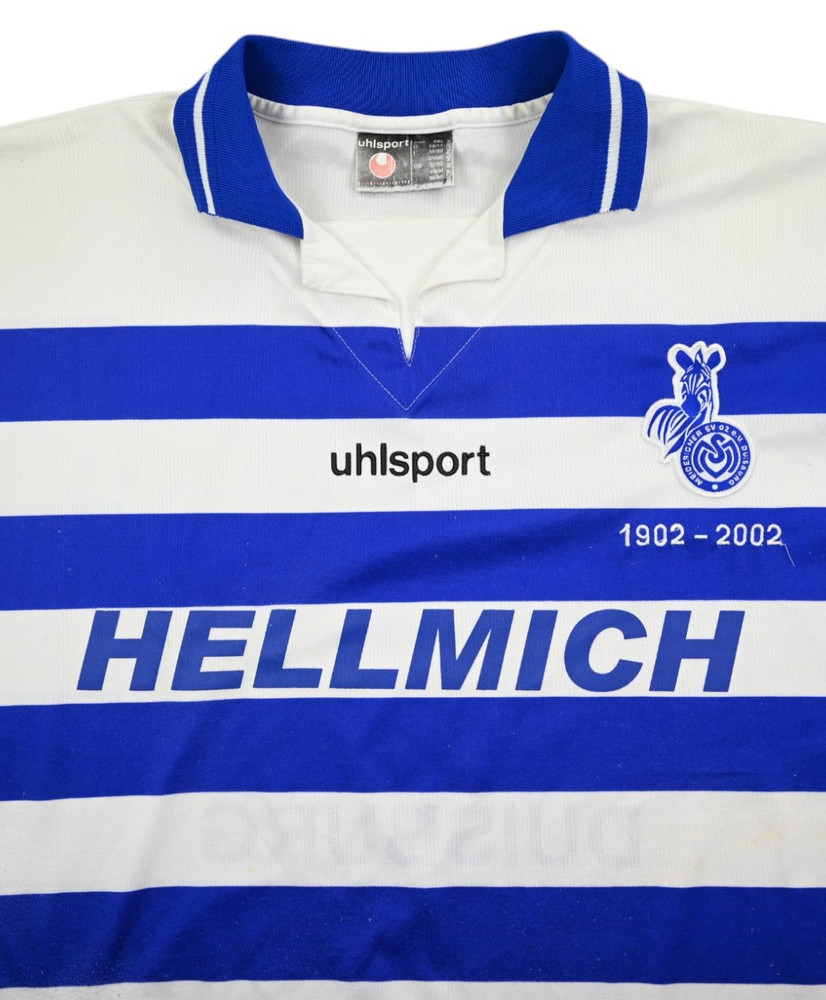 2001-02 MSV DUISBURG SHIRT 2XL