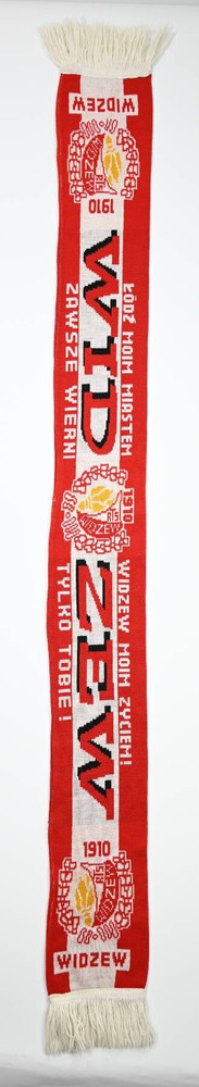 WIDZEW ŁÓDŹ MOIM MIASTEM WIDZEW MOIM ZYCIEM SCARF