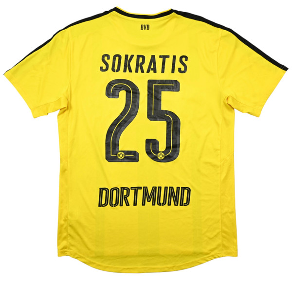 2016-17 BORUSSIA DORTMUND *SOKRATIS* SHIRT L