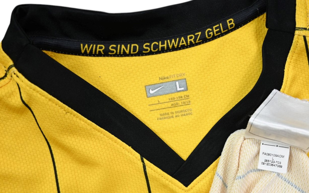 2008-09 BORUSSIA DORTMUND SHIRT L. BOYS 