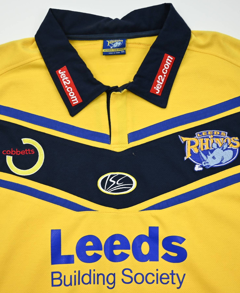 LEEDS RHINOS RUGBY SHIRT 4XL