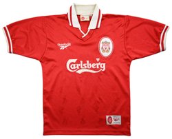 1996-98 LIVERPOOL *COLLYMORE* SHIRT S